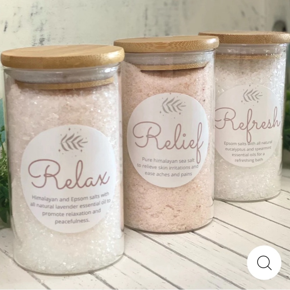 Luxury Bath Salt Gift Set - Mothers Day Gift!